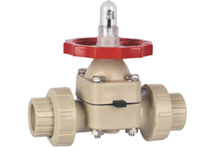 PVDF Flanged Type Diaphragm Valve