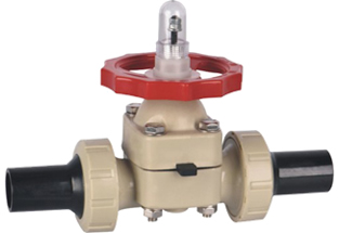 PVDF Flanged Type Diaphragm Valve