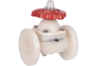 UPVC Flanged Type Diaphragm Valve