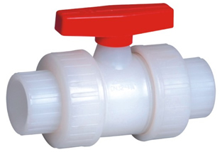 PVDF Plastic Socket Ball Valve