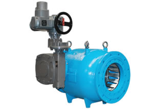 Piston Type Axial Flow Regulating Valve