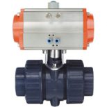 pneumatic plastic ball valve