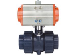 pneumatic plastic ball valve