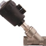 Pneumatic Angle Seat Valve Threaded Ends