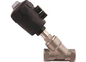 Pneumatic Angle Seat Valve Threaded Ends