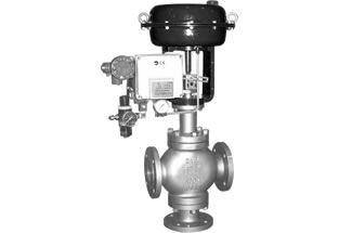 Pneumatic Three Way Control Valve