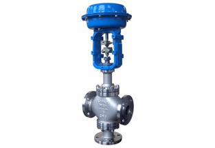 Electric Three Way Control Valve