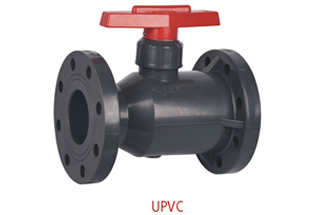 UPVC Plastic Flanged Ball Valve