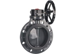 UPVC Plastic Wafer Type Butterfly Valve