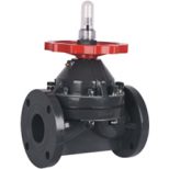 UPVC Plastic Flanged Diaphragm Valve