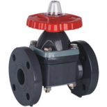 UPVC Flanged Type Diaphragm Valve