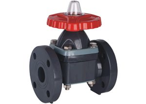 UPVC Flanged Type Diaphragm Valve