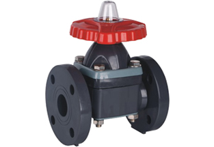 PVDF Flanged Type Diaphragm Valve