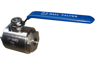 2PC High Pressure Ball Valve