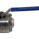 3PC Duplex Stainless Steel Ball Valve