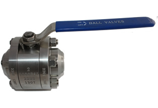 3PC Duplex Stainless Steel Ball Valve