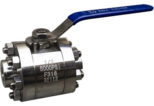 3PC High Pressure Ball Valve