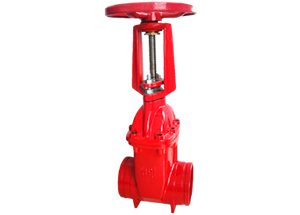 Rising Stem Groove Resilient Gate Valve