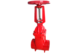 Rising Stem Groove Resilient Gate Valve