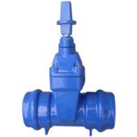 Socket Ends Resilient Gate Valve PVC Pipe