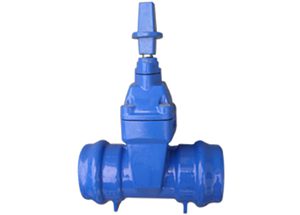 Socket Ends Resilient Gate Valve PVC Pipe