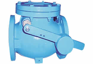 Swing Check Valve with Counter Weight