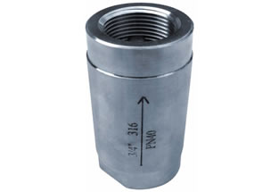 1PC Spring Vertical Check Valve