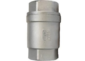 2PC SPRING VERTICAL CHECK VALVE IMAGE