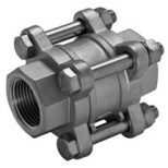 3PC SPRING VERTICAL CHECK VALVE IMAGE