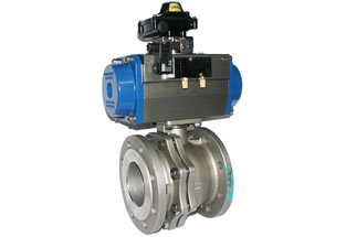 Flanged Ball Valve Pneumatic Actuator