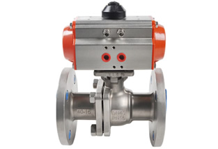 Flanged Ball Valve Pneumatic Actuator