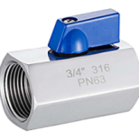 1pc mini ball valve threaded ends