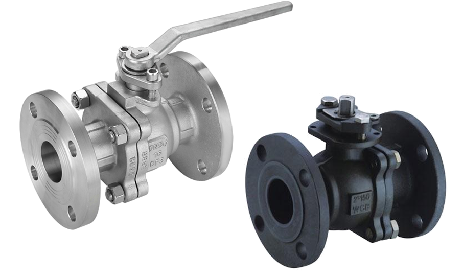 2PC ANSI Floating Ball Valve — Parts Structure
