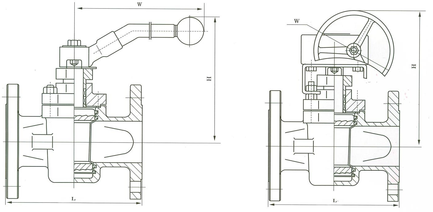 Sleeve Type Soft Sealed Plug Valve