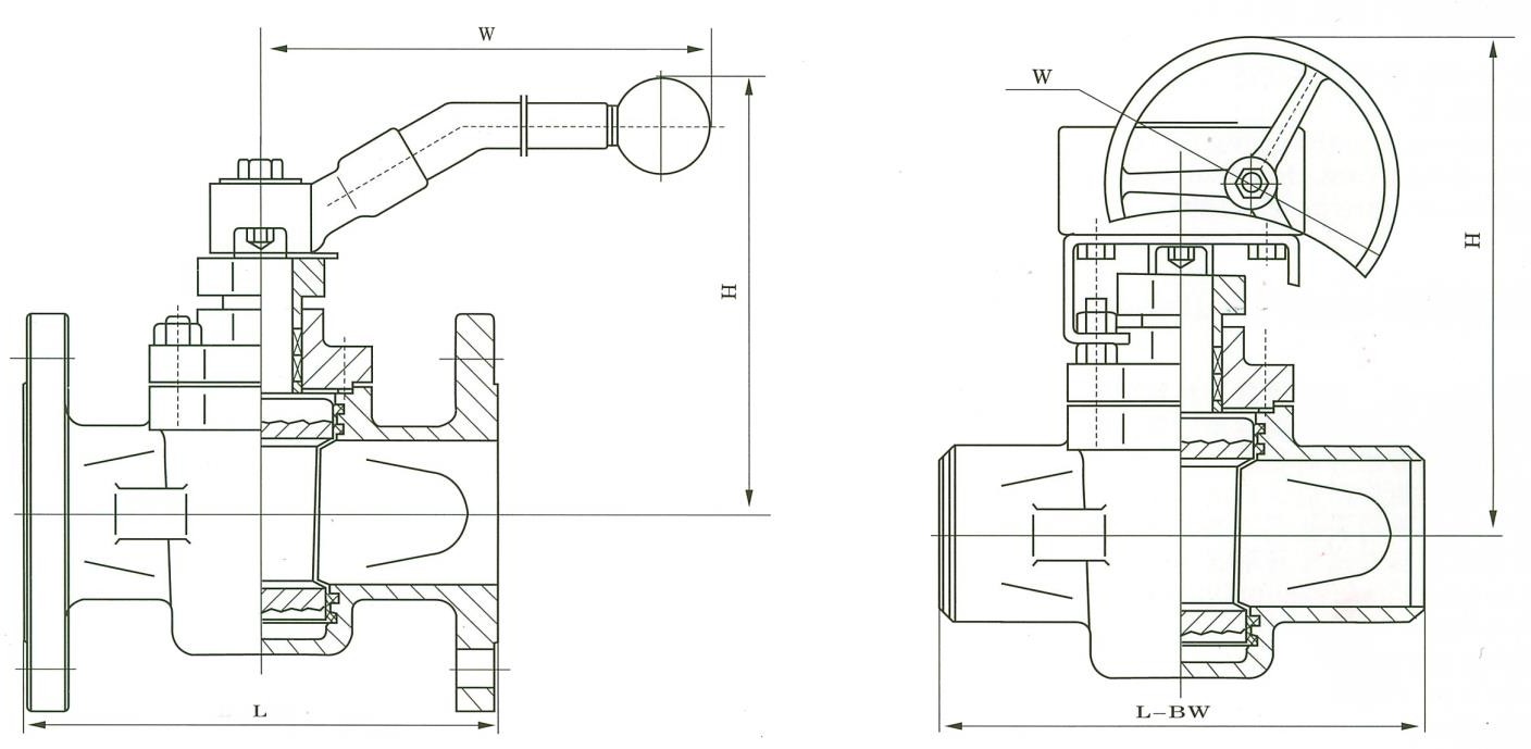 Sleeve Type Soft Sealed Plug Valve