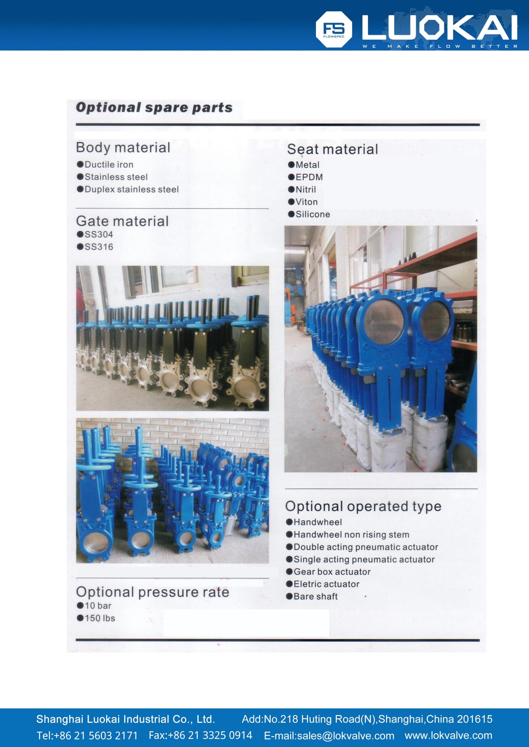 Z73X Knife Gate Valve