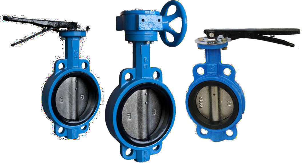 Wafer Butterfly Valve Rubber Lined — Structure